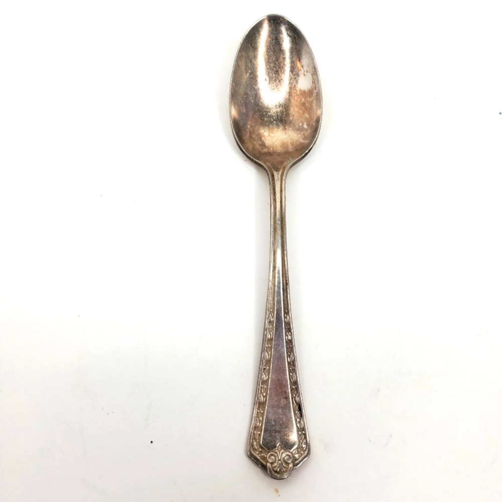 Antique WM Rogers & Son AA, Silverplated Spoon Pat Dec 28‎ 1915, 6"